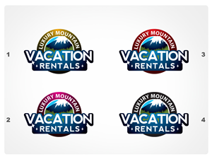 Logo Design by Vicez for BeachView Vacation Rentals / Luxury Mountain Properties | Design: #1451237