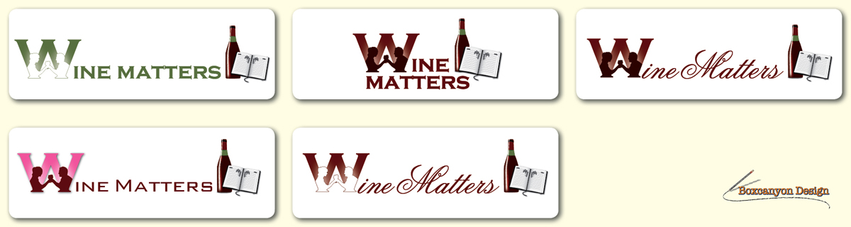 Logo Design by Boxcanyon Design for Wine Matters | Design #1444426