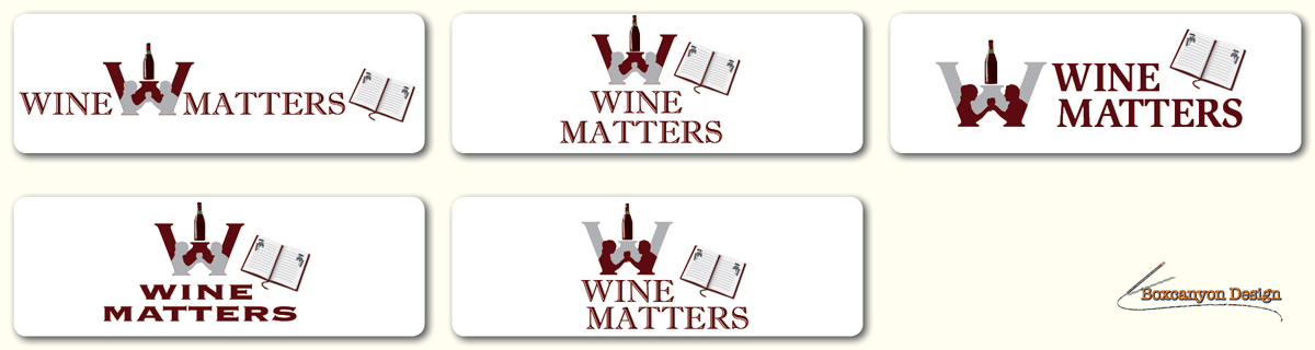 Logo Design by Boxcanyon Design for Wine Matters | Design #1458031