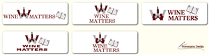 Logo Design by Boxcanyon Design for Wine Matters | Design: #1458031