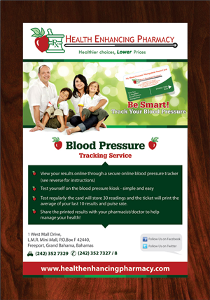 Flyer Design by Infinitive Technology for Health Enhancing Pharmacy | Design: #5150925