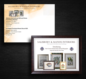 Postcard Design by uk for Salisbury and Manus | Design: #5142382