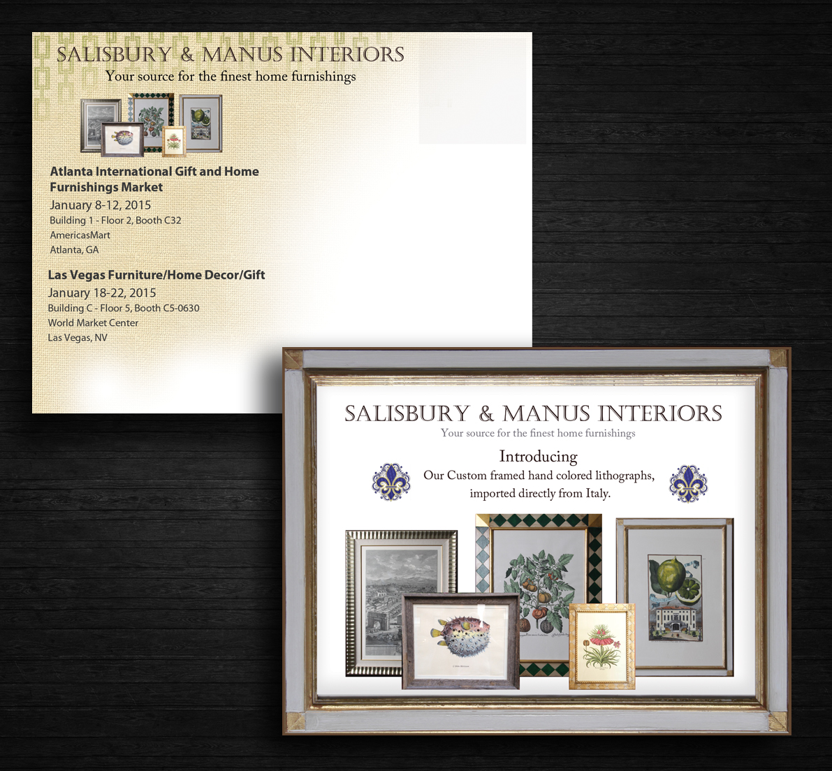 Postcard Design by uk for Salisbury and Manus | Design #5168293
