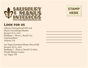 Diseño de Postal por Arnel para Salisbury and Manus | Diseño: #5148526