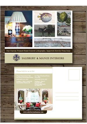 Postcard Design by alex989 for Salisbury and Manus | Design: #5142077