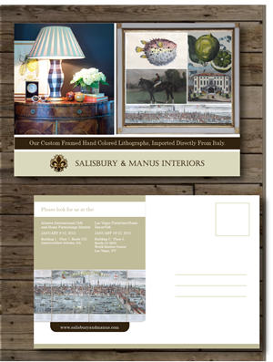 Postcard Design by alex989 for Salisbury and Manus | Design: #5163666