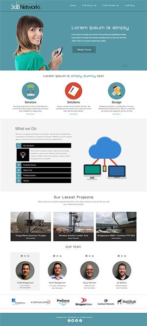 WordPress-Design von web deskers für dieses Projekt | Design #5229809