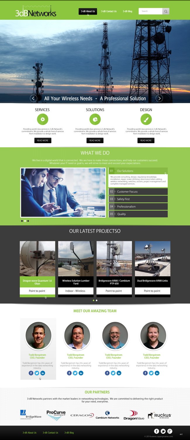 Wordpress Design by pb for this project | Design #5201974
