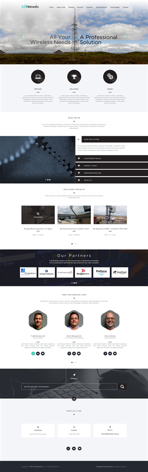 Wordpress Design by Impressive Solutions for this project | Design: #5182421