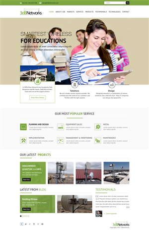 Wordpress Design by Creative Usha