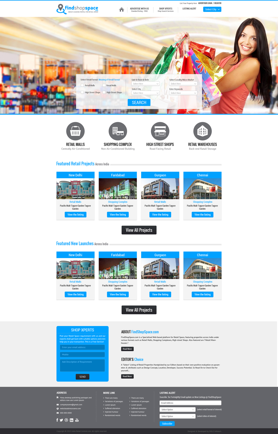 Web Design by ISOLZ INFOTECH for this project | Design #5197026