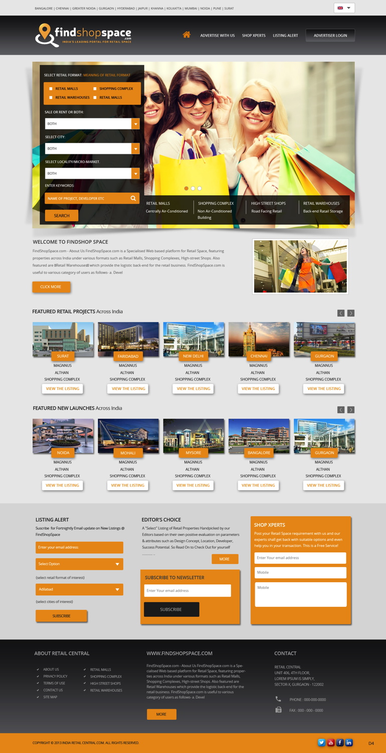 Web Design by pb for this project | Design #5193282