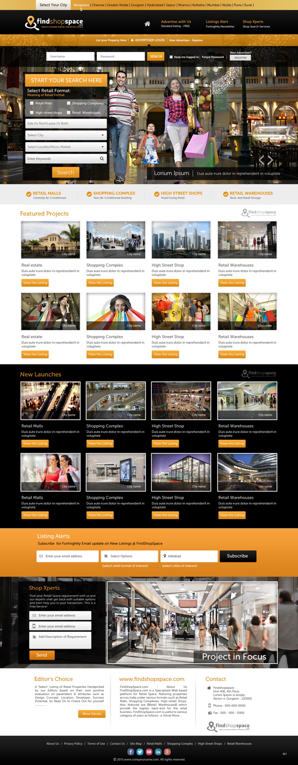 Web Design by pb for this project | Design #5217060