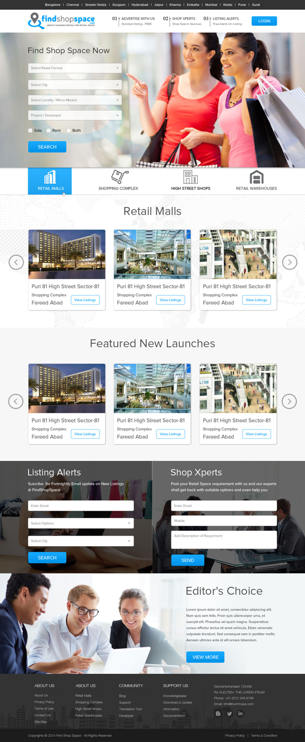 Web Design by OM for this project | Design #5216105