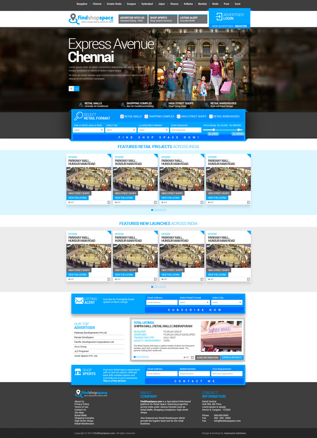 Diseño Web por Impressive Sol para este proyecto | Diseño #5209655