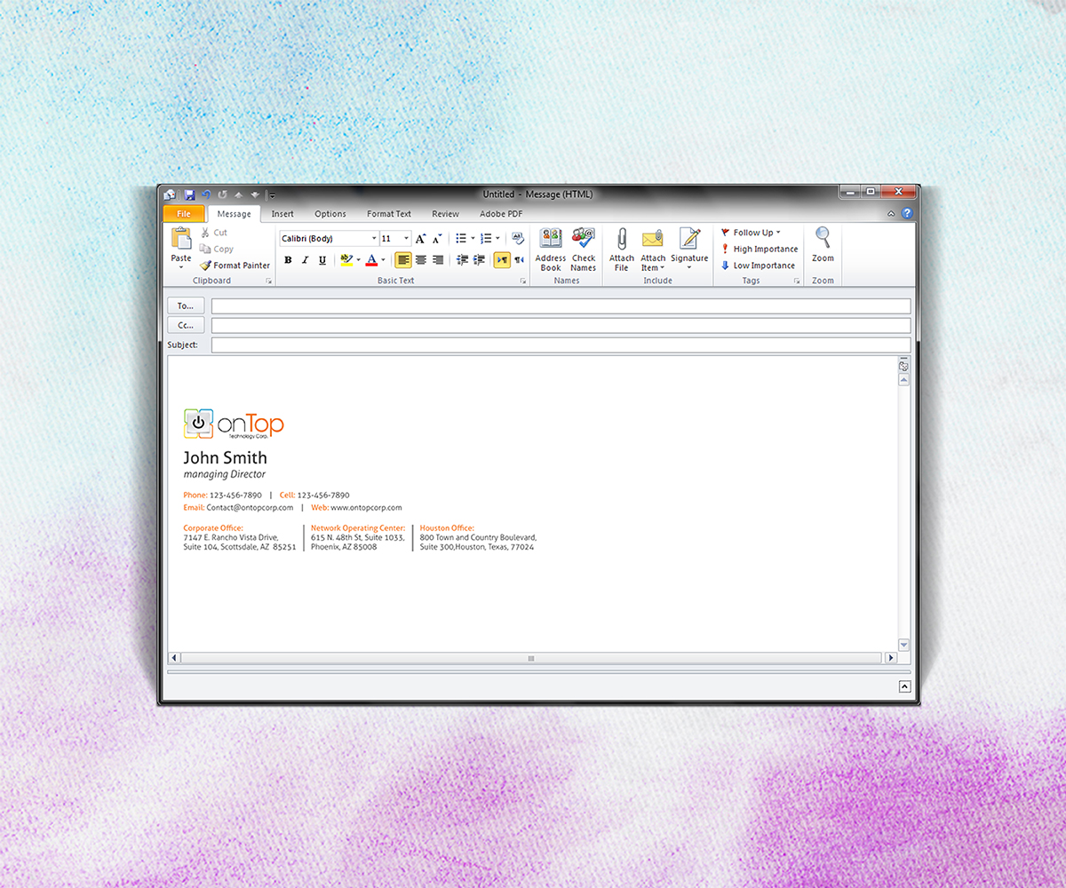 Graphic Design by Owtee-TheDreamer. for onTop Technology | Design #5193356
