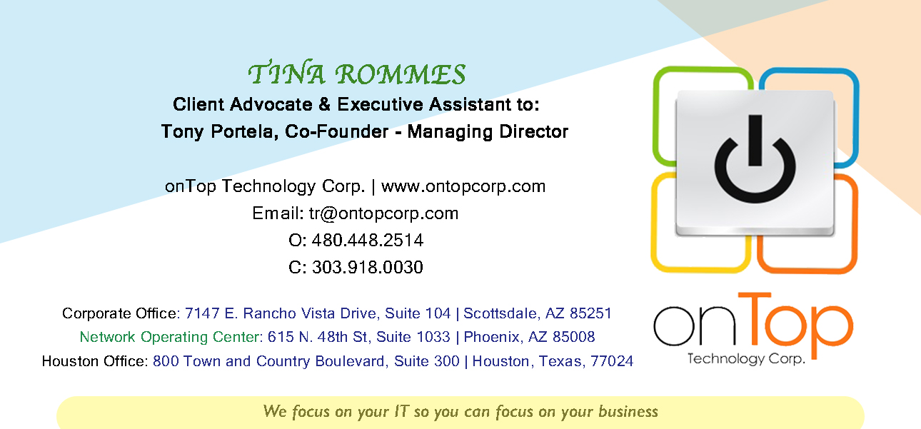 Graphic Design by May's Project for onTop Technology | Design #5165559