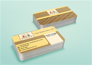 Eagle HomeCrafters, LLC  | Business Card Design by hama89