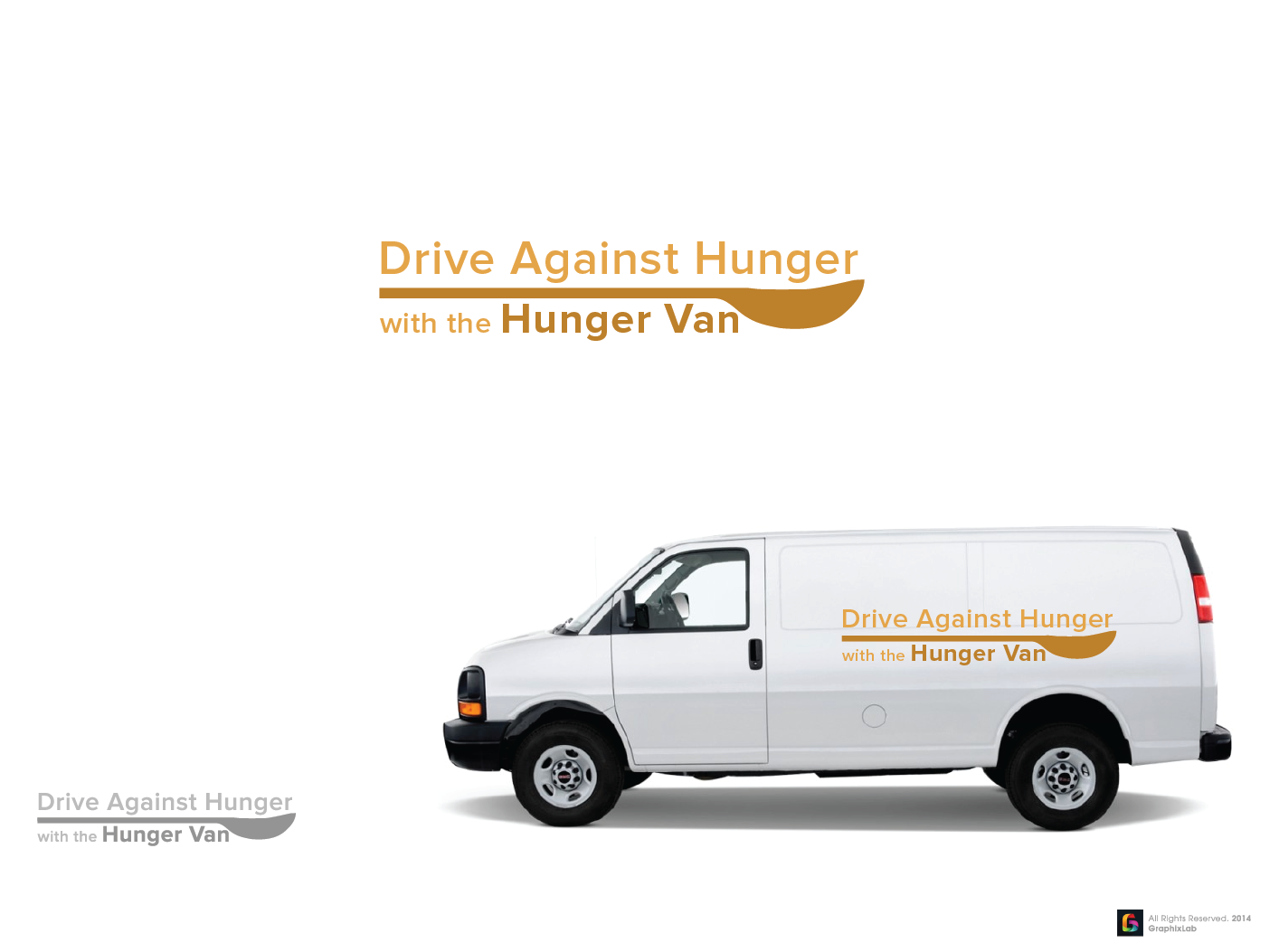 Logo Design by Graphix Lab for the Hunger Van | Design #5190573