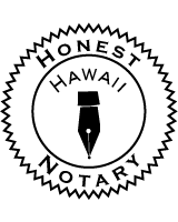Logo Design by Artinspired for Honest Hawaii Notaries | Design #5144755
