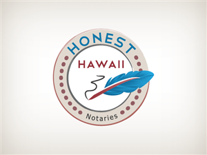 Honest Hawaii Notaries | Logo Design by 3dwOrX