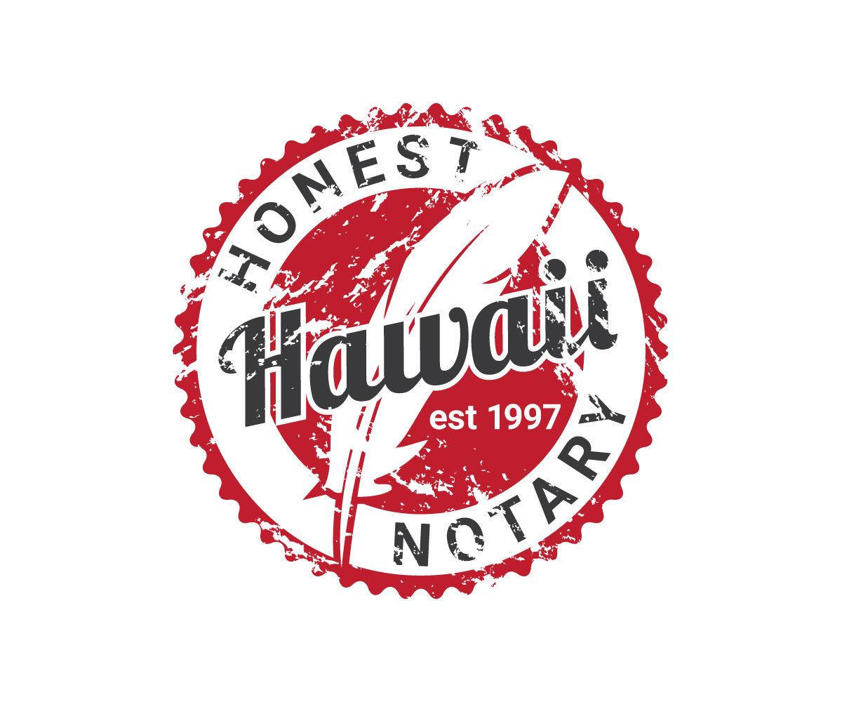 Diseño de Logo por Pixelideas para Honest Hawaii Notaries | Diseño #5144938
