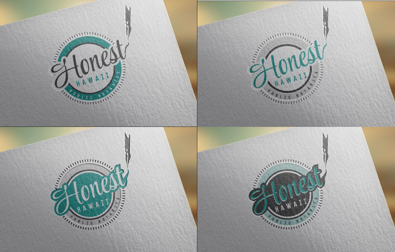 Logo Design by JTdsign for Honest Hawaii Notaries | Design #5146505