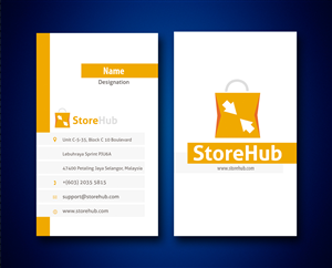Business Card Design by Akaram Advertising for StoreHub Sdn Bhd | Design: #5163300