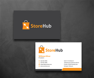 Business Card Design by Sarah Haroon for StoreHub Sdn Bhd | Design: #5141243