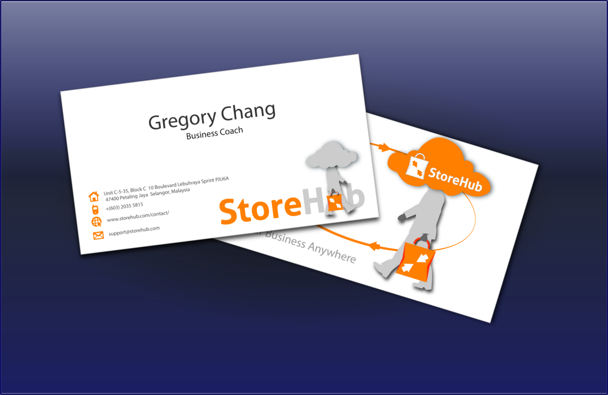 Diseño de Tarjeta de Presentación por nsa51southwest para StoreHub Sdn Bhd | Diseño #5164138