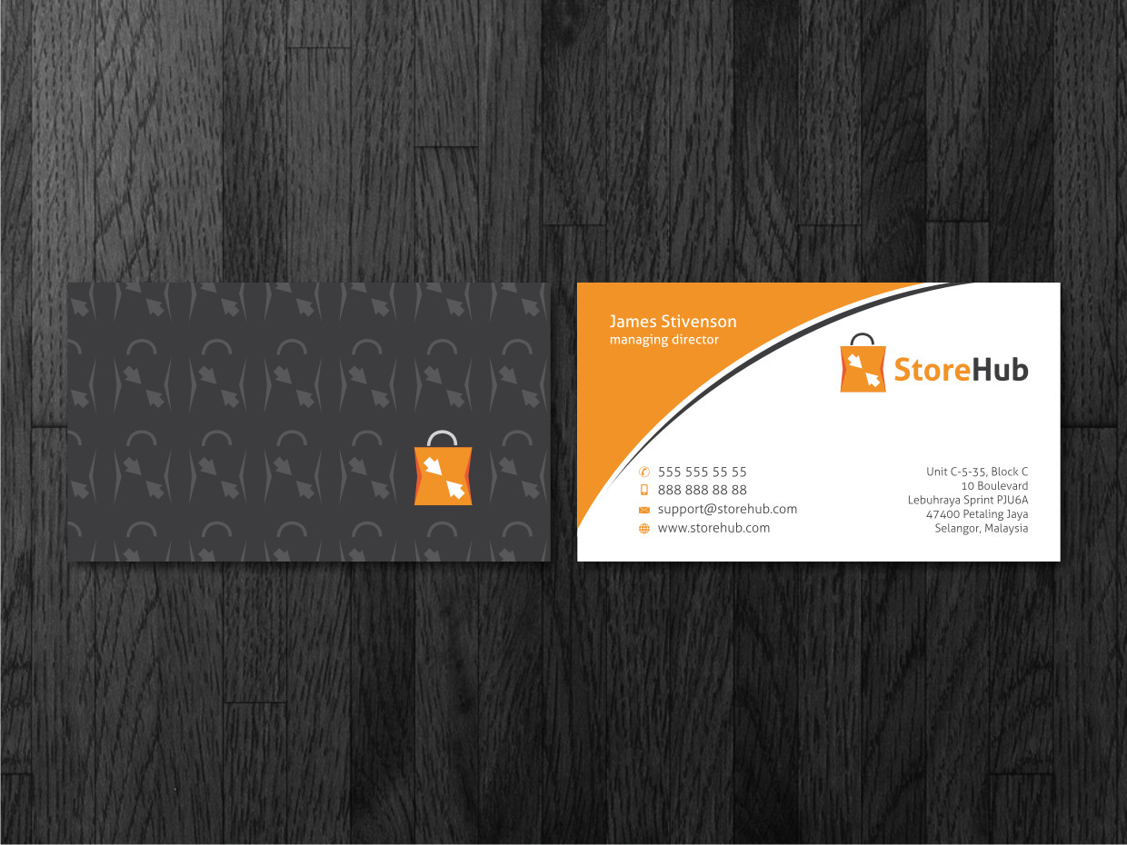 Business Card Design by Atvento Graphics for StoreHub Sdn Bhd | Design #5142744