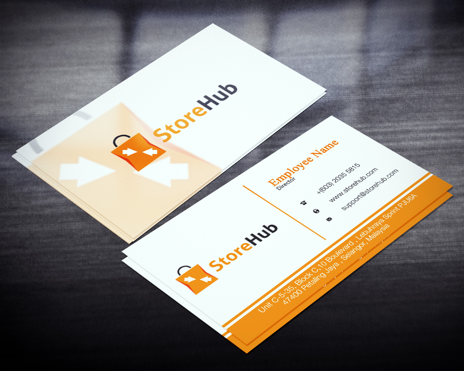 Diseño de Tarjeta de Presentación por Lanka Ama para StoreHub Sdn Bhd | Diseño #5141567