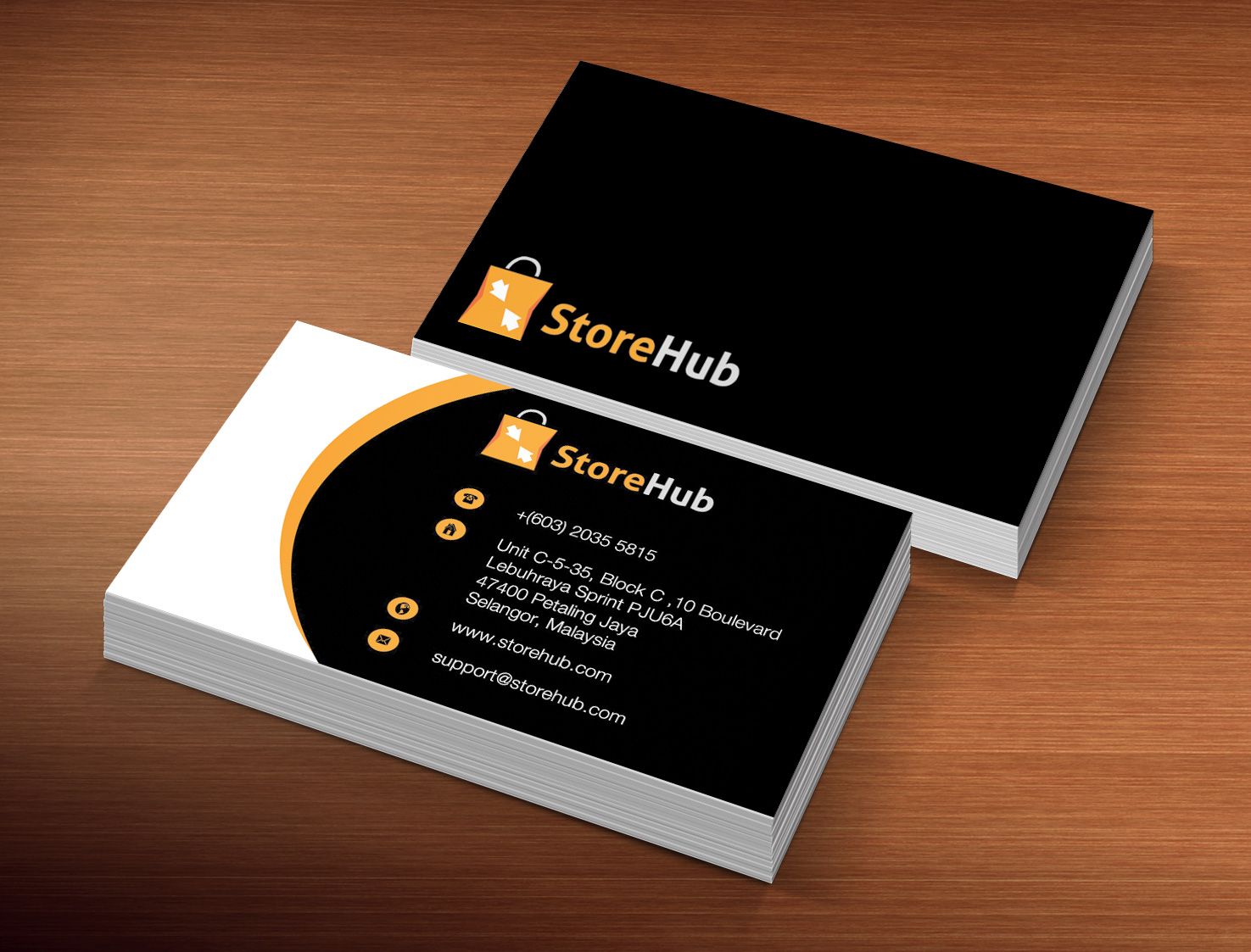 Diseño de Tarjeta de Presentación por Lanka Ama para StoreHub Sdn Bhd | Diseño #5141568