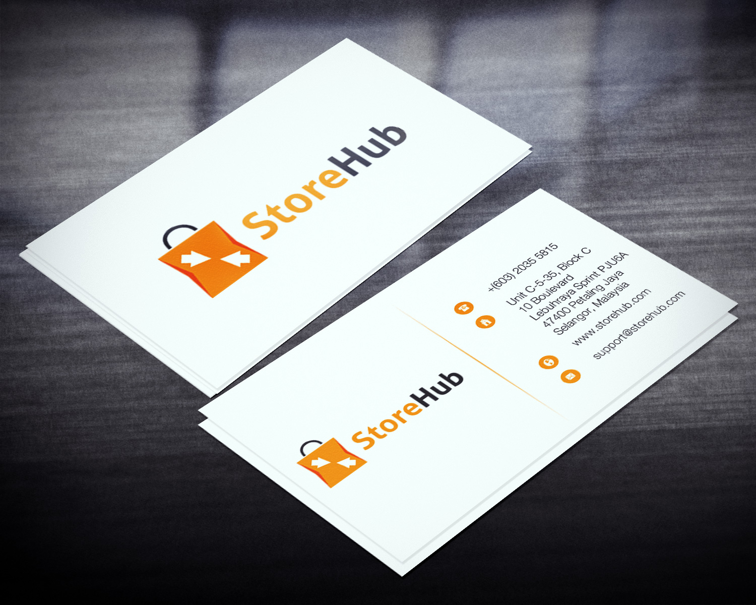 Diseño de Tarjeta de Presentación por Lanka Ama para StoreHub Sdn Bhd | Diseño #5141575