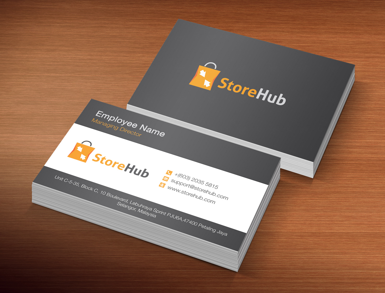 Diseño de Tarjeta de Presentación por Lanka Ama para StoreHub Sdn Bhd | Diseño #5141578