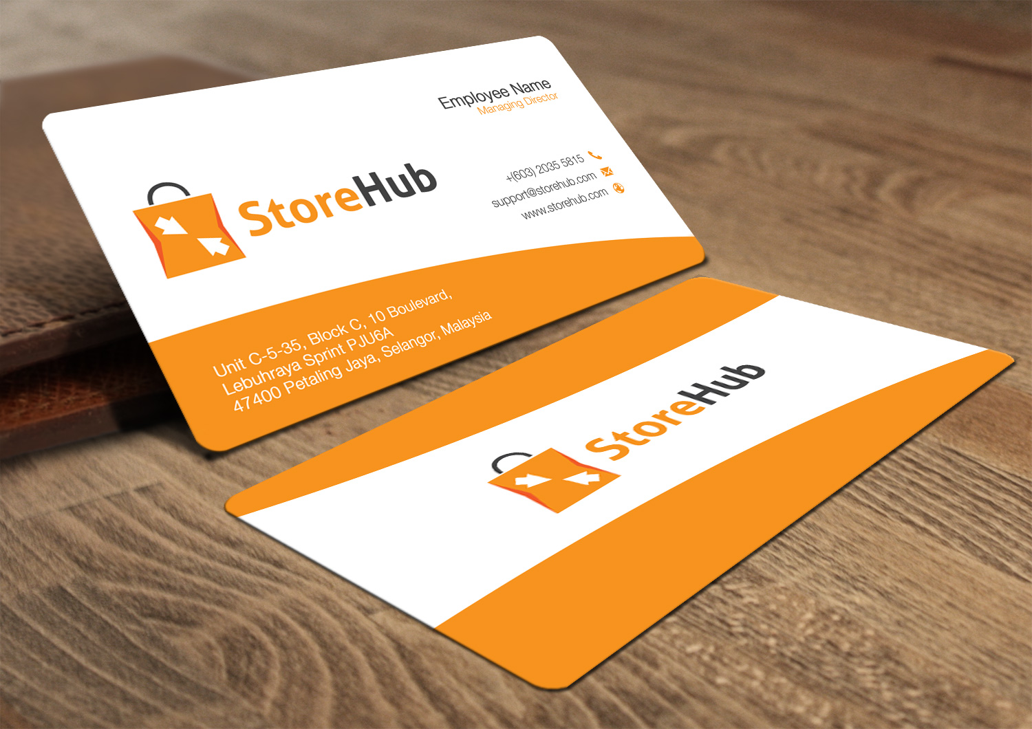 Diseño de Tarjeta de Presentación por Lanka Ama para StoreHub Sdn Bhd | Diseño #5141588