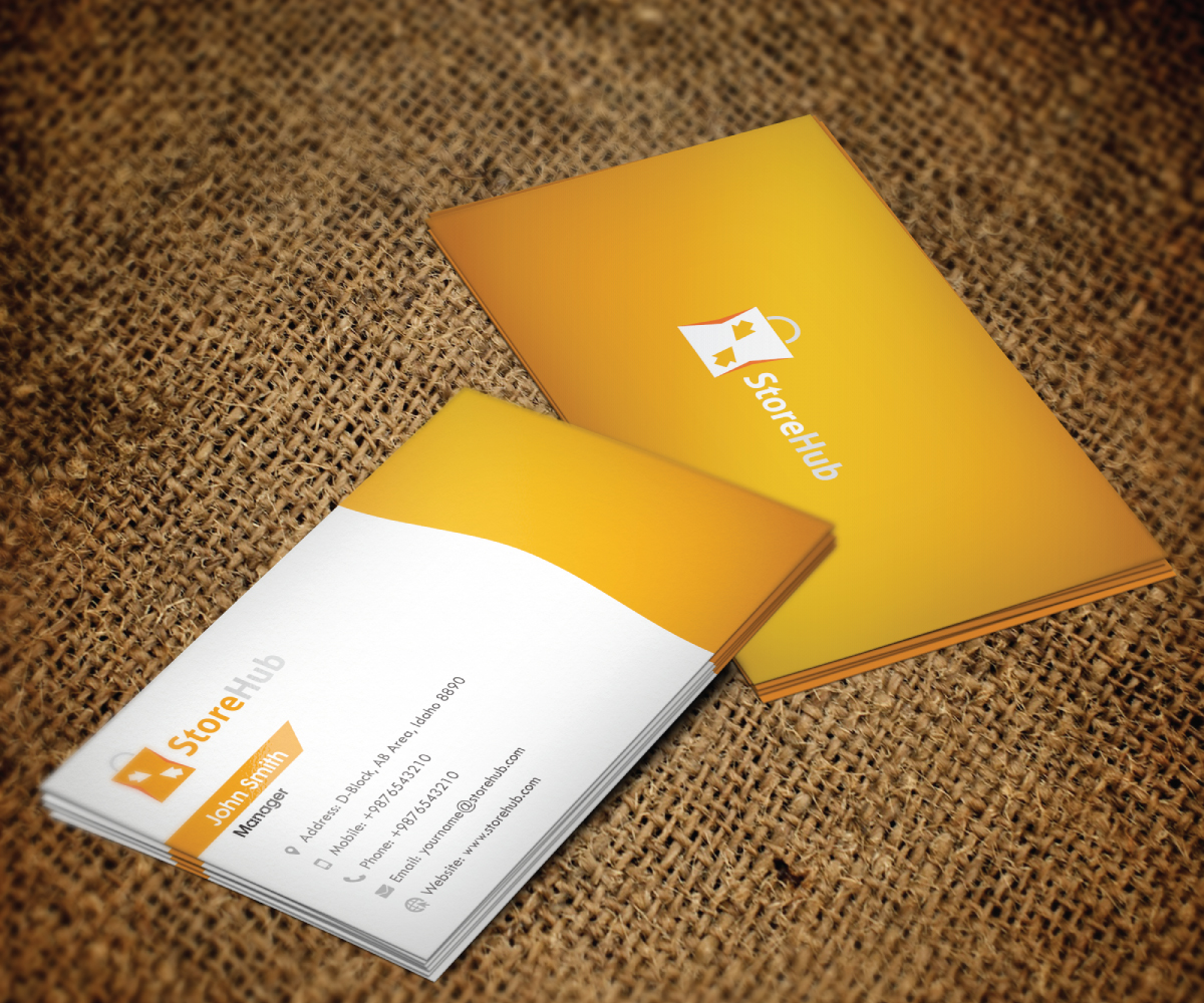 Diseño de Tarjeta de Presentación por TheQuickResponse para StoreHub Sdn Bhd | Diseño #5187149