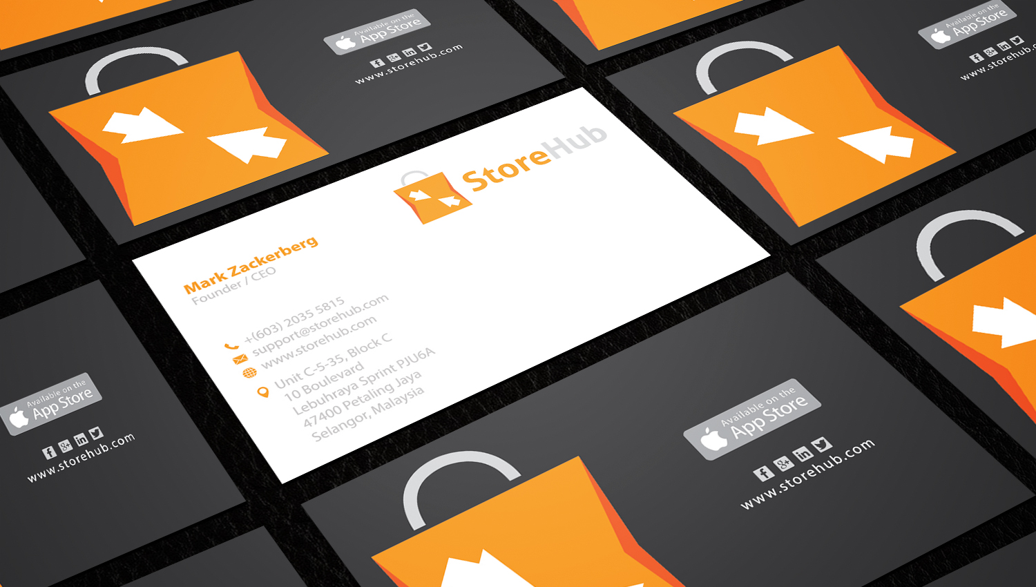 Diseño de Tarjeta de Presentación por Stylez Designz para StoreHub Sdn Bhd | Diseño #5180601