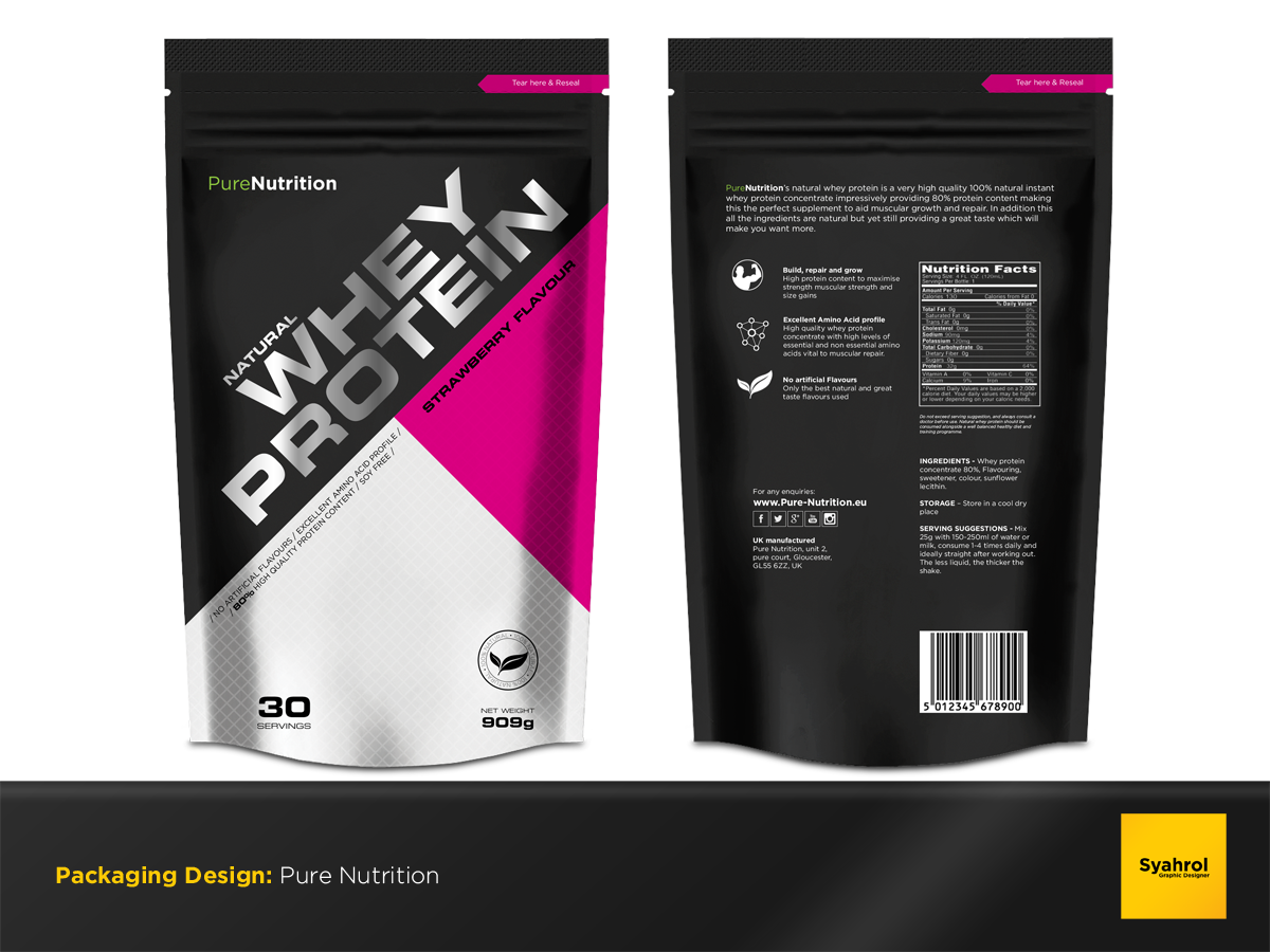 Etikett-Design von Syahrol für dieses Projekt | Design #5182938