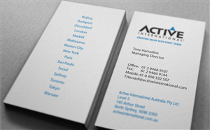 Business Card Design by yuliusstar
