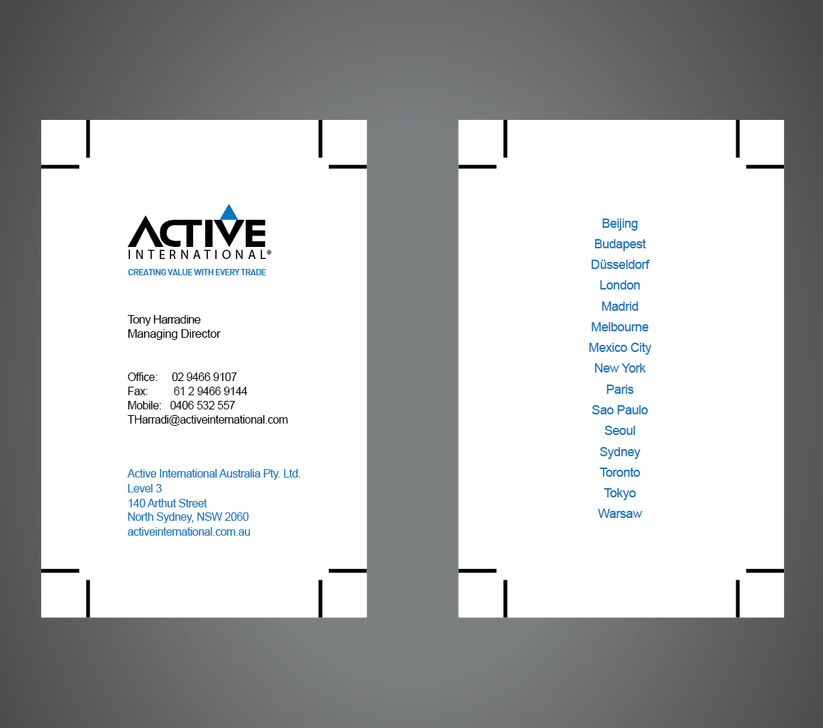 Diseño de Tarjeta de Presentación por Blind para este proyecto | Diseño #1437491