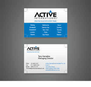 Diseño de Tarjeta de Presentación por Blind para este proyecto | Diseño: #1438977