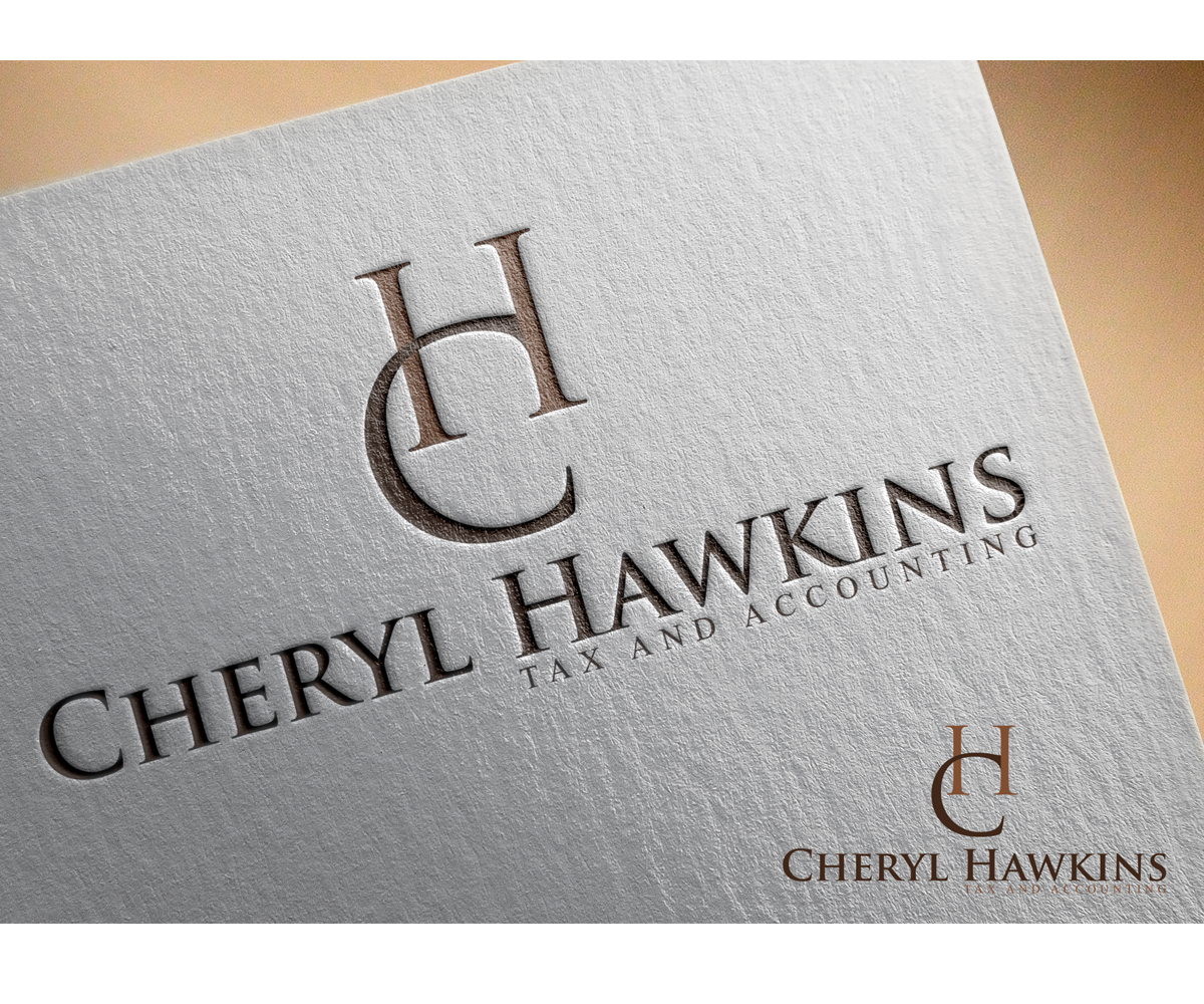 Logo Design by theK for Cheryl Hawkins Tax/Accounting | Design #5220130