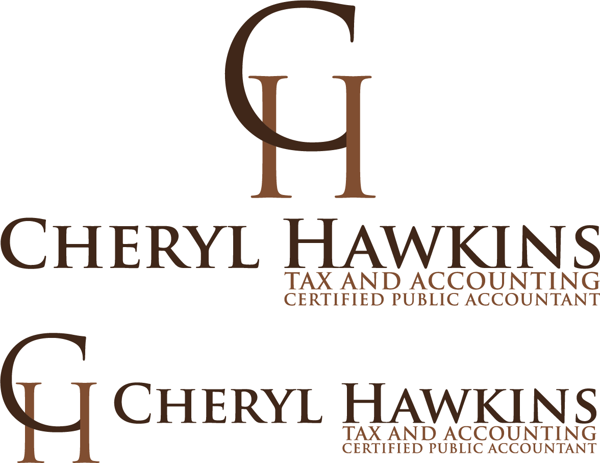 Logo Design by theK for Cheryl Hawkins Tax/Accounting | Design #5230746
