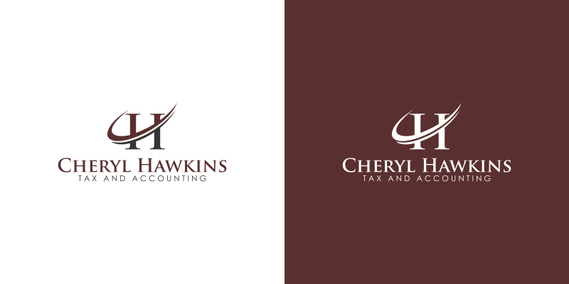 Logo Design by JL 2 for Cheryl Hawkins Tax/Accounting | Design #5227988