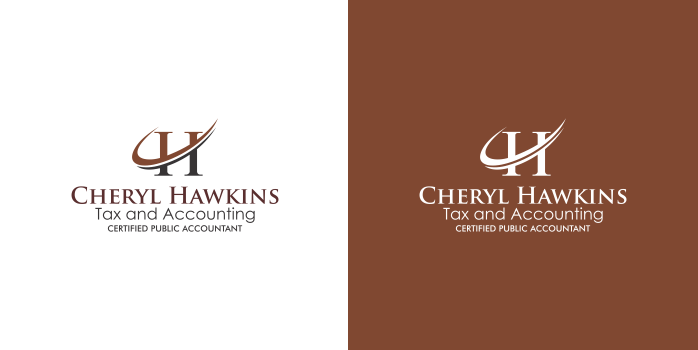 Logo Design by JL 2 for Cheryl Hawkins Tax/Accounting | Design #5234414