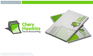 Logo Design by Anhlee for Cheryl Hawkins Tax/Accounting | Design #5201732