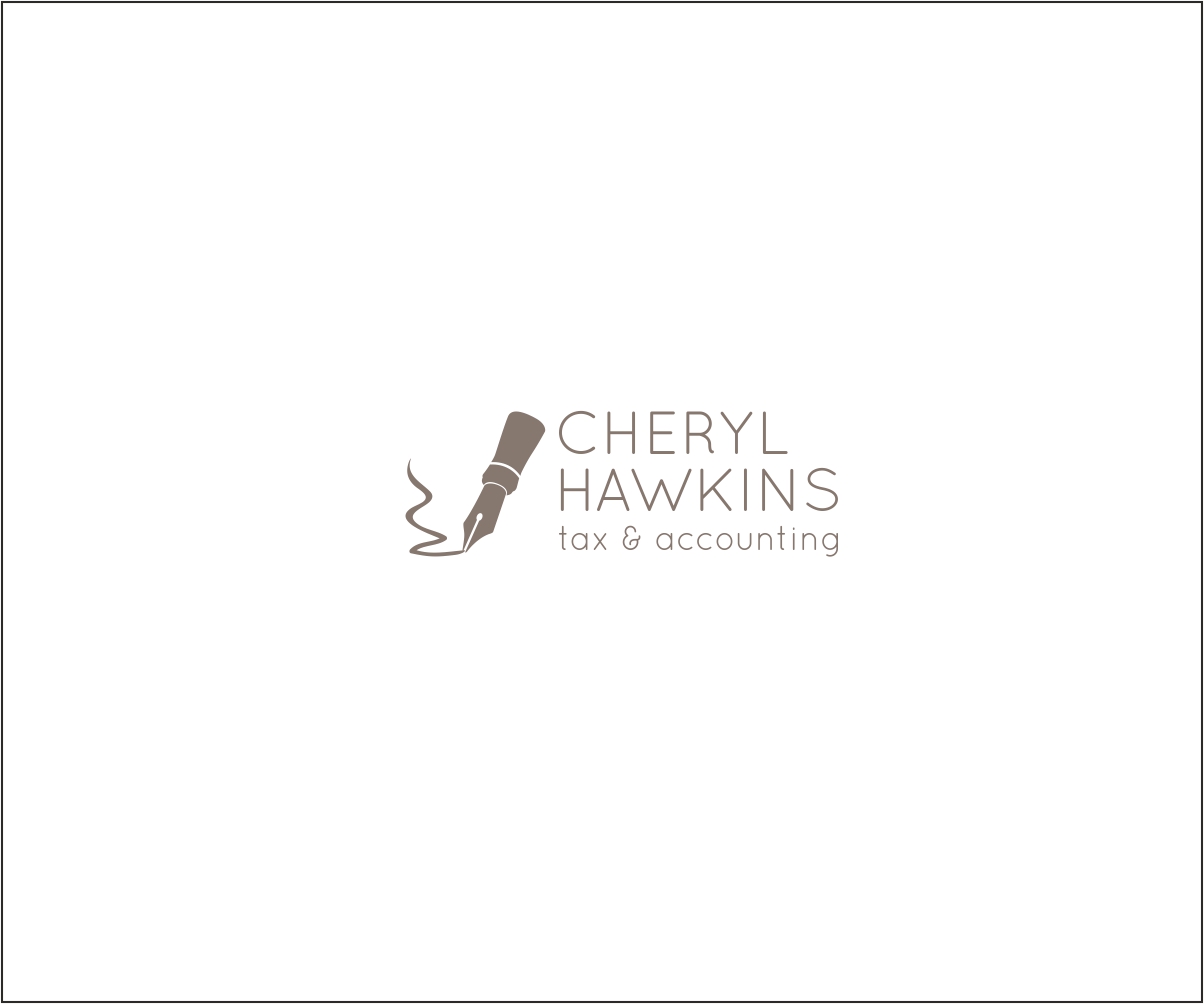 Logo Design by A.Hvozdzeu for Cheryl Hawkins Tax/Accounting | Design #5203139