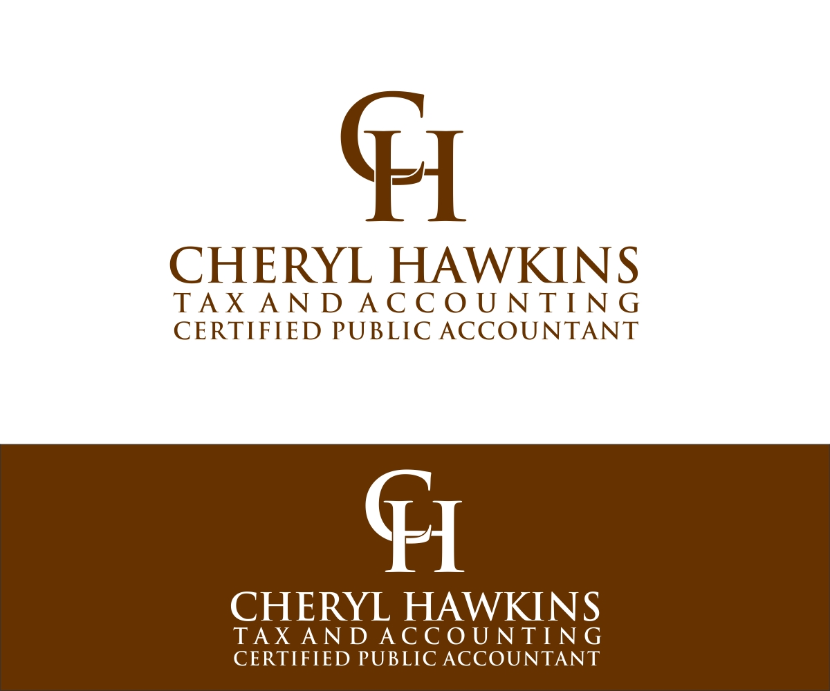 Logo Design by Liyana for Cheryl Hawkins Tax/Accounting | Design #5229699