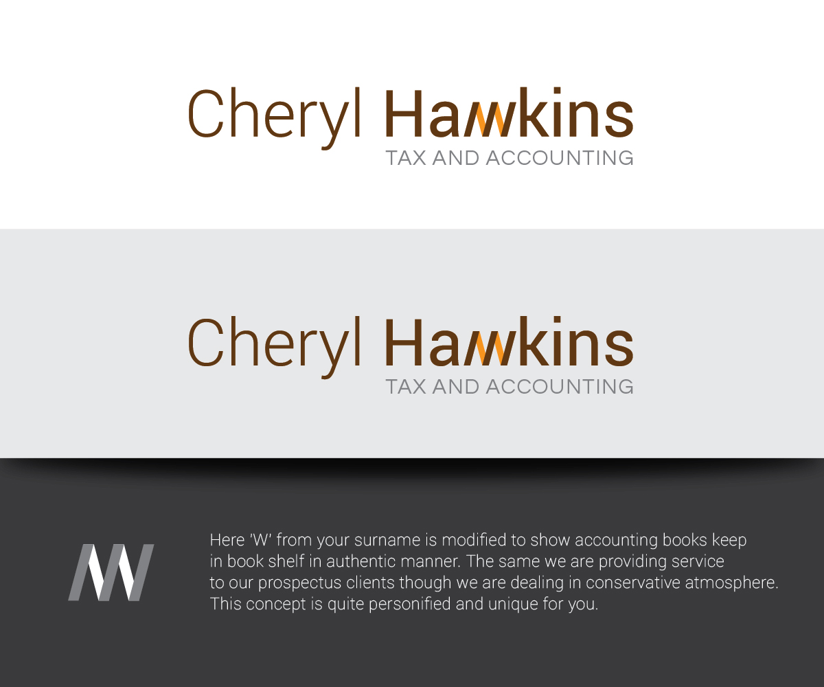 Diseño de Logo por nandkumar para Cheryl Hawkins Tax/Accounting | Diseño #5150805